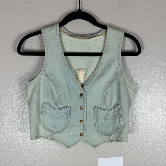 Stoned Immaculate "Let the Sunshine In" Embroidered Vest - Picture 4 of 9